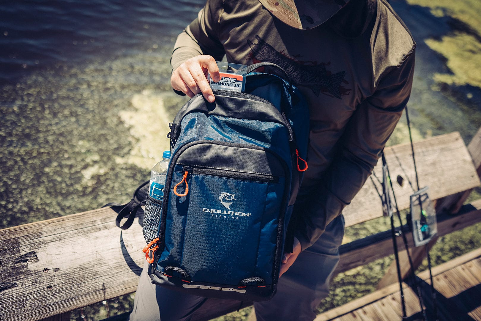 Evolution Outdoor Evolution Fishing 3700 Smallmouth Backpack