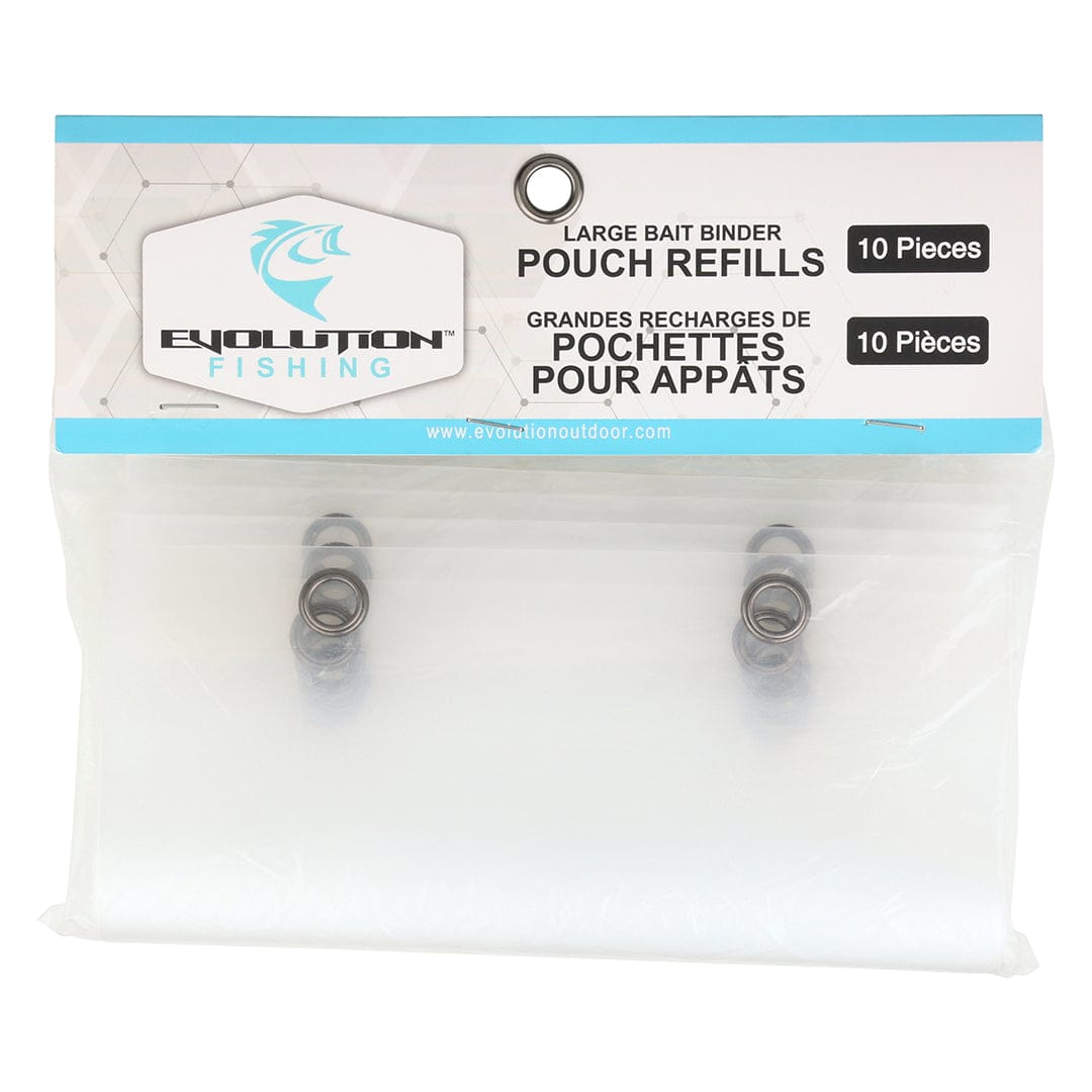 Evolution Outdoor Evolution Fishing Bait Binder Refills - 10/pcs