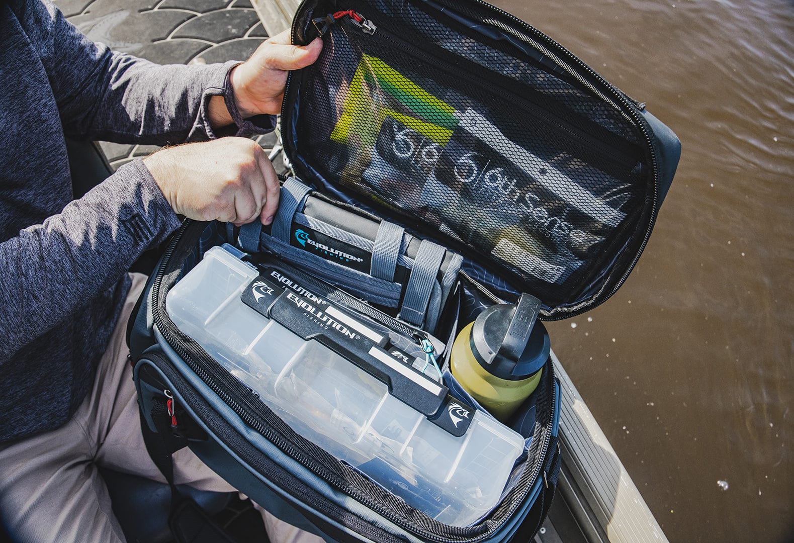 Evolution Outdoor Largemouth Bags Largemouth 3.0 3700 Tackle Bag