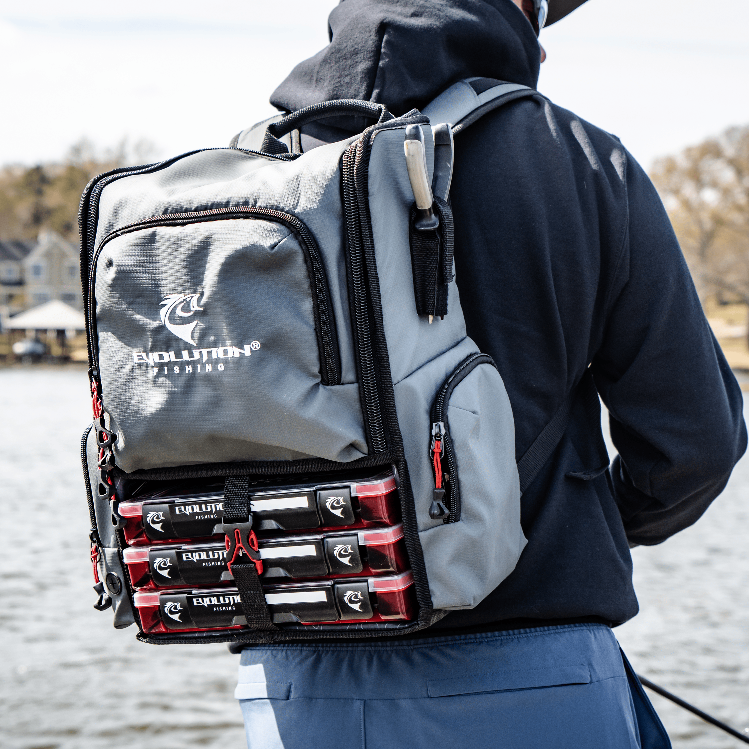 Evolution Outdoor Largemouth Bags Largemouth 3.0 Tackle Backpack