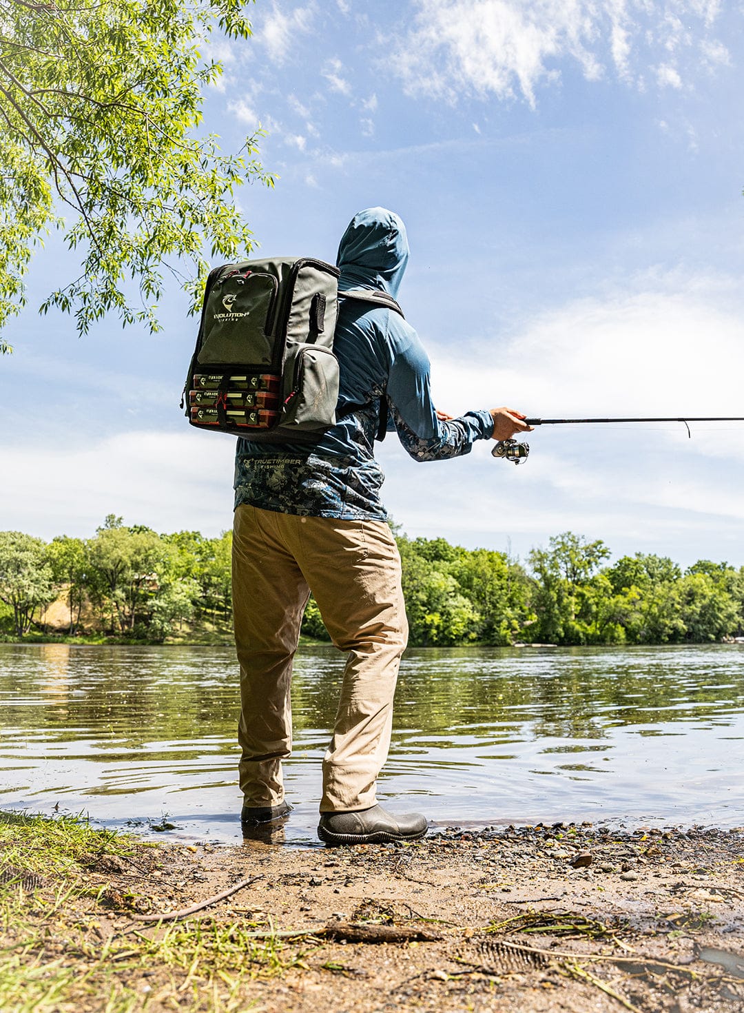 Evolution Outdoor Largemouth Bags Largemouth 3.0 Tackle Backpack