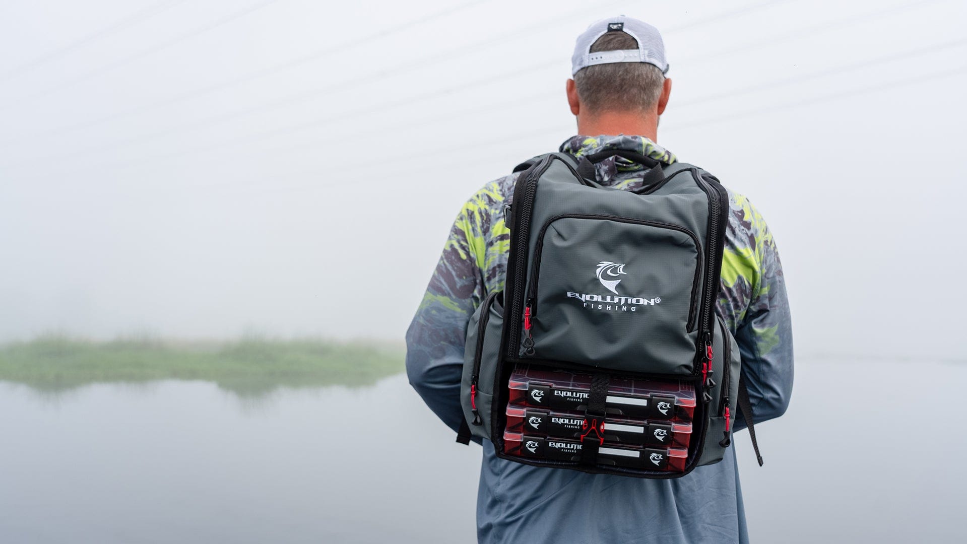 Evolution Outdoor Largemouth Bags Largemouth 3.0 Tackle Backpack