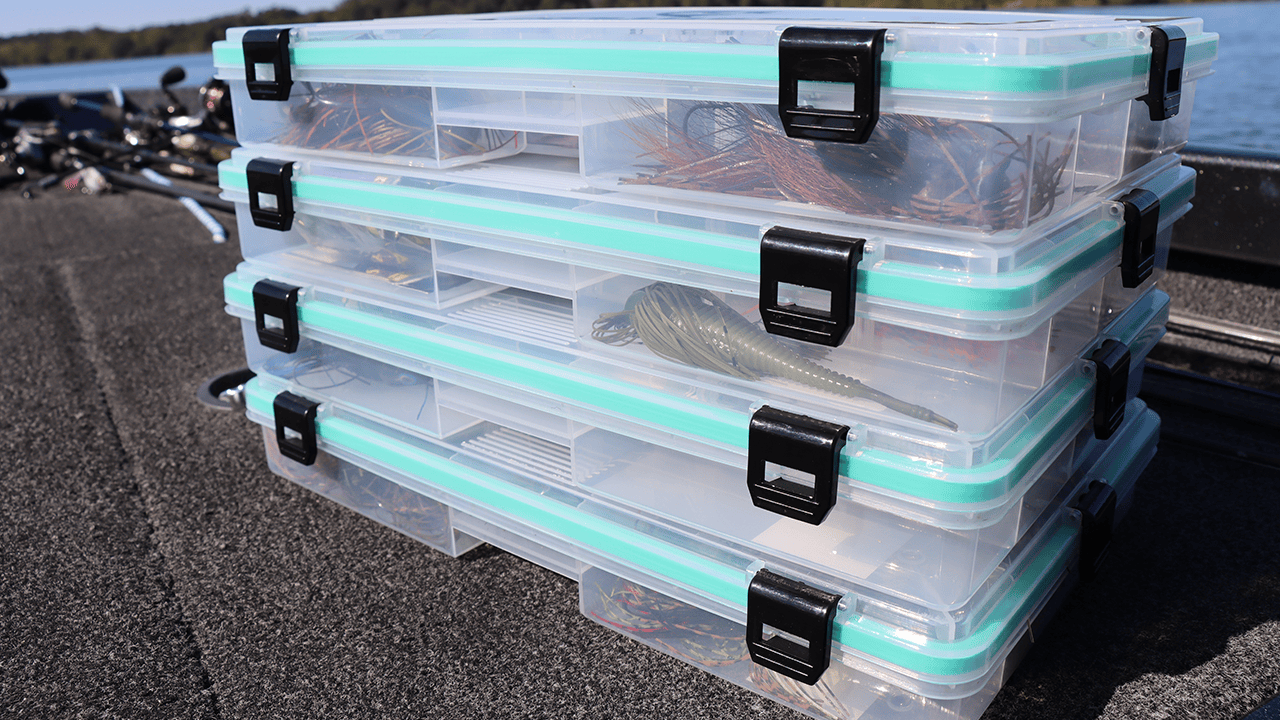Evolution Outdoor Waterproof Trays 3700 4-Latch Waterproof Tray - Seafoam