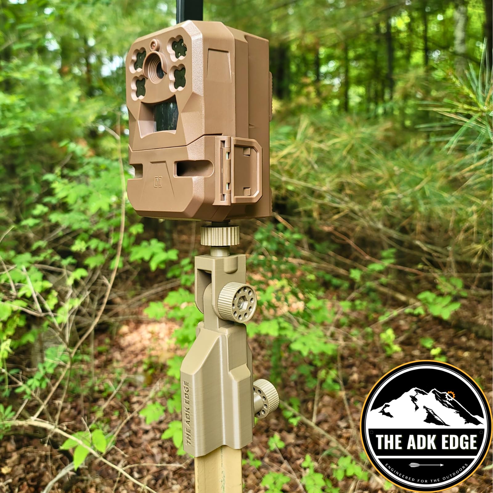 The ADK Edge Marcy Mount Universal T-Post Topper Trail Camera Mount