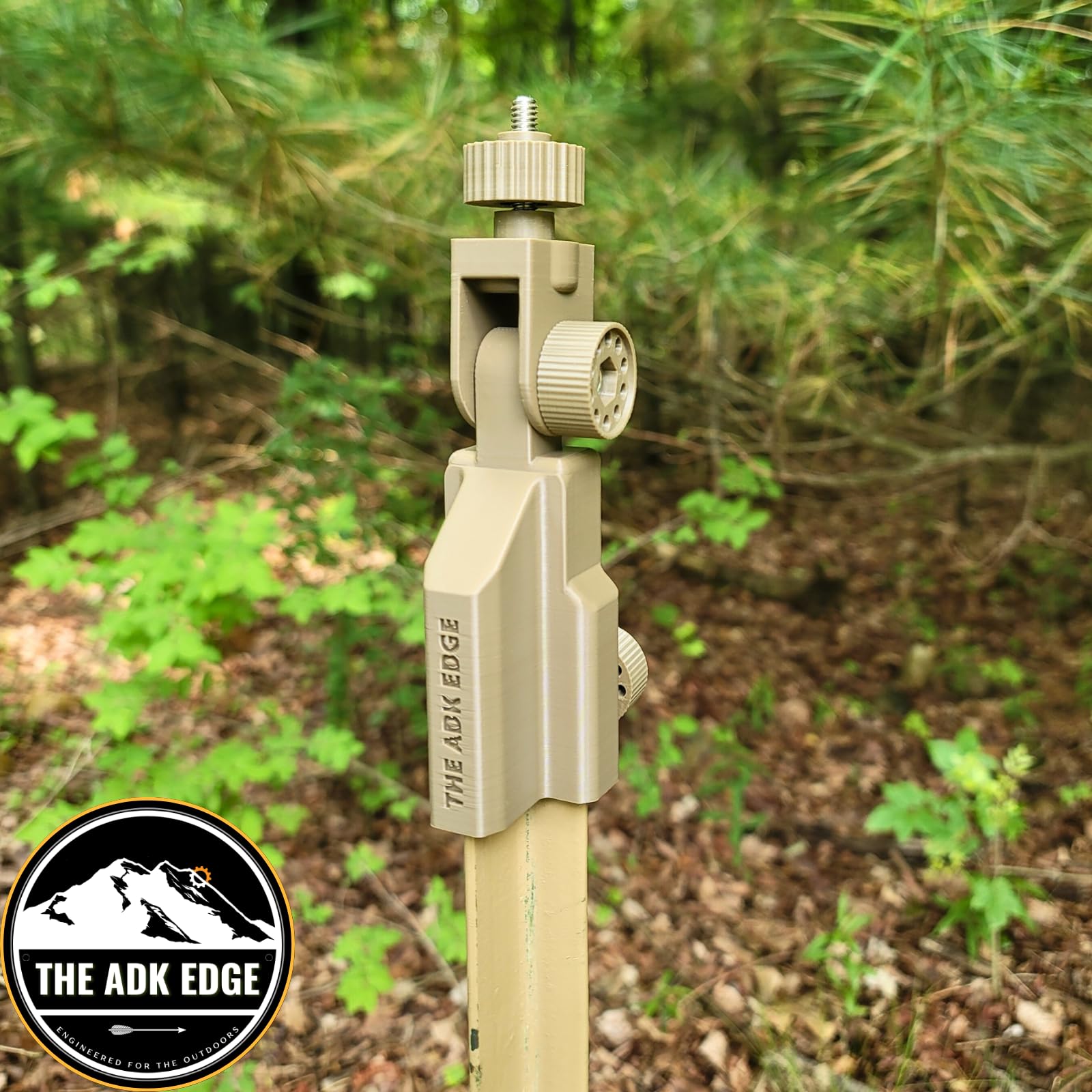The ADK Edge Marcy Mount Universal T-Post Topper Trail Camera Mount
