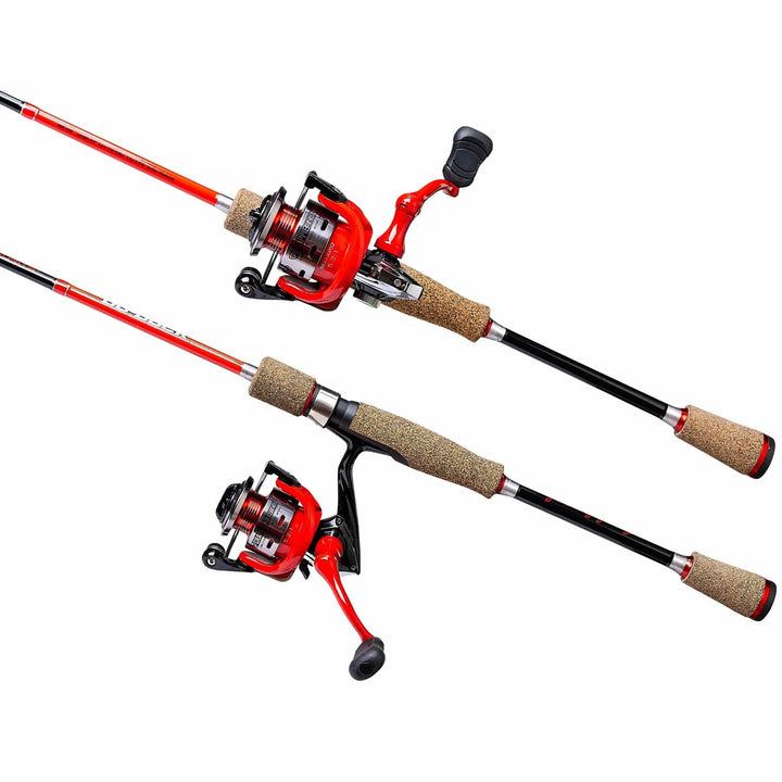 Favorite Fishing Fishing Rod 5'8" Light 1 piece rod Combo Do Dock Crappie Spinning Combo