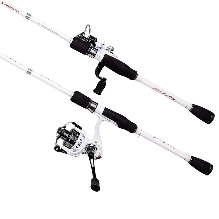 Favorite Fishing Fishing Rod 7'3" Medium Light w/ 2000 reel White Bird Spinning Combo