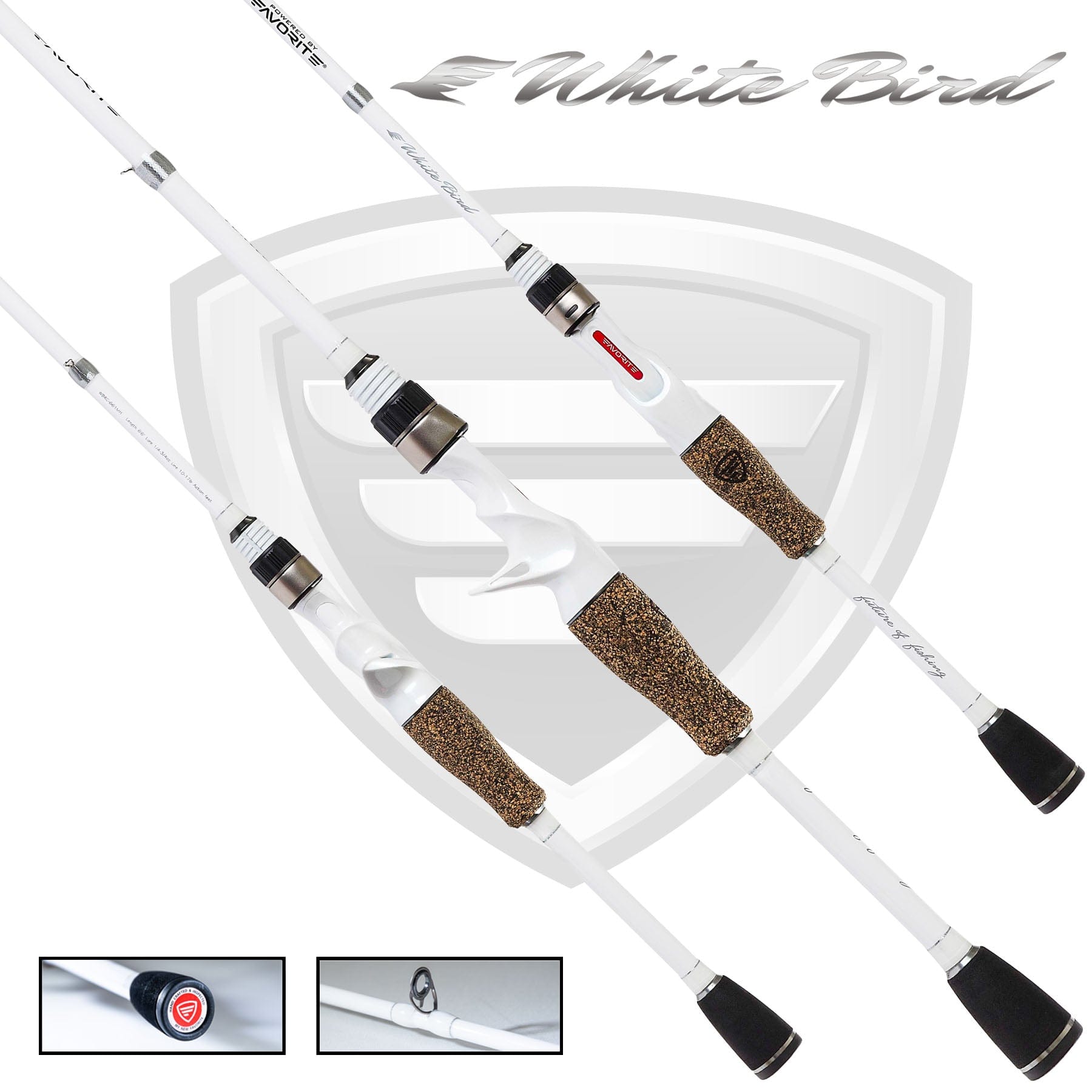 Favorite Fishing Fishing Rod White Bird Casting Rod