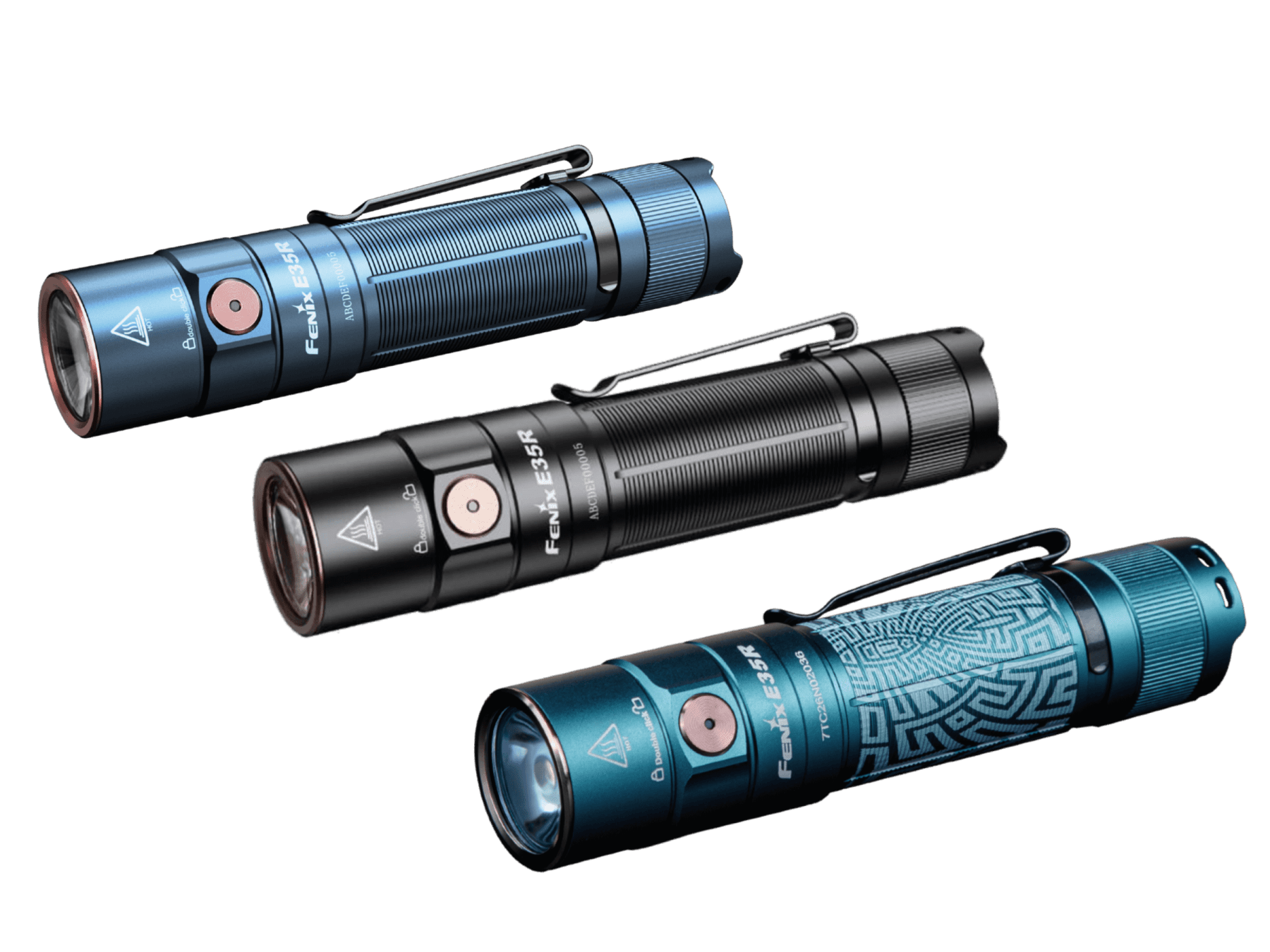 Fenix Store EDC Flashlight Fenix E35R High-Performance Rechargeable LED Flashlight