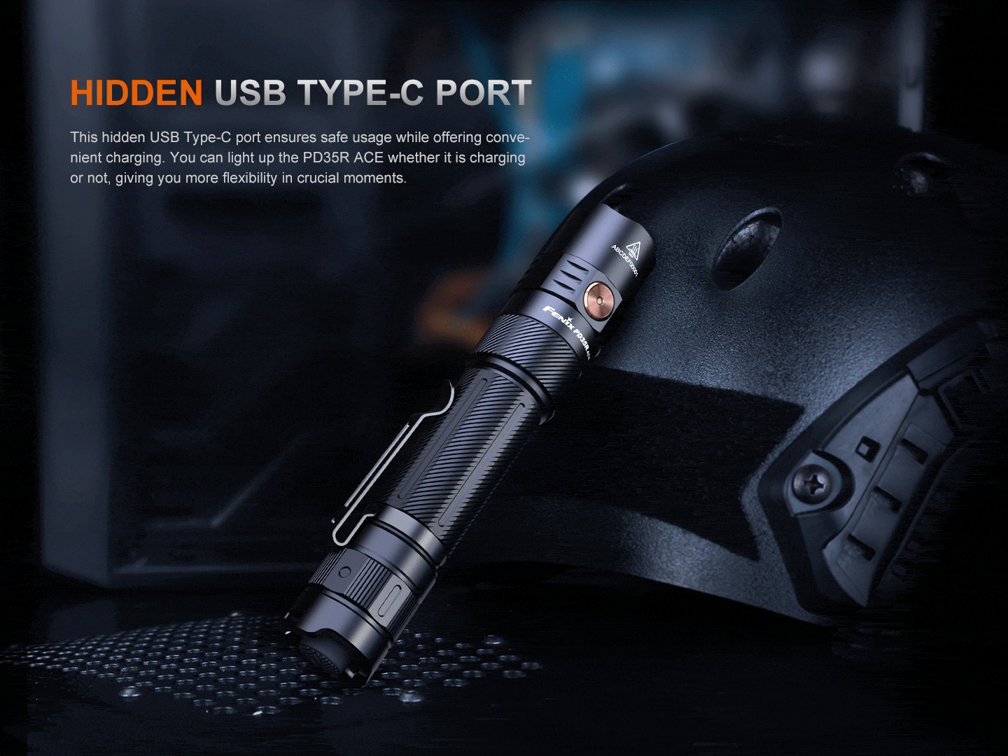 Fenix Store EDC Flashlight Fenix PD35R ACE Multi-mode Tactical Flashlight