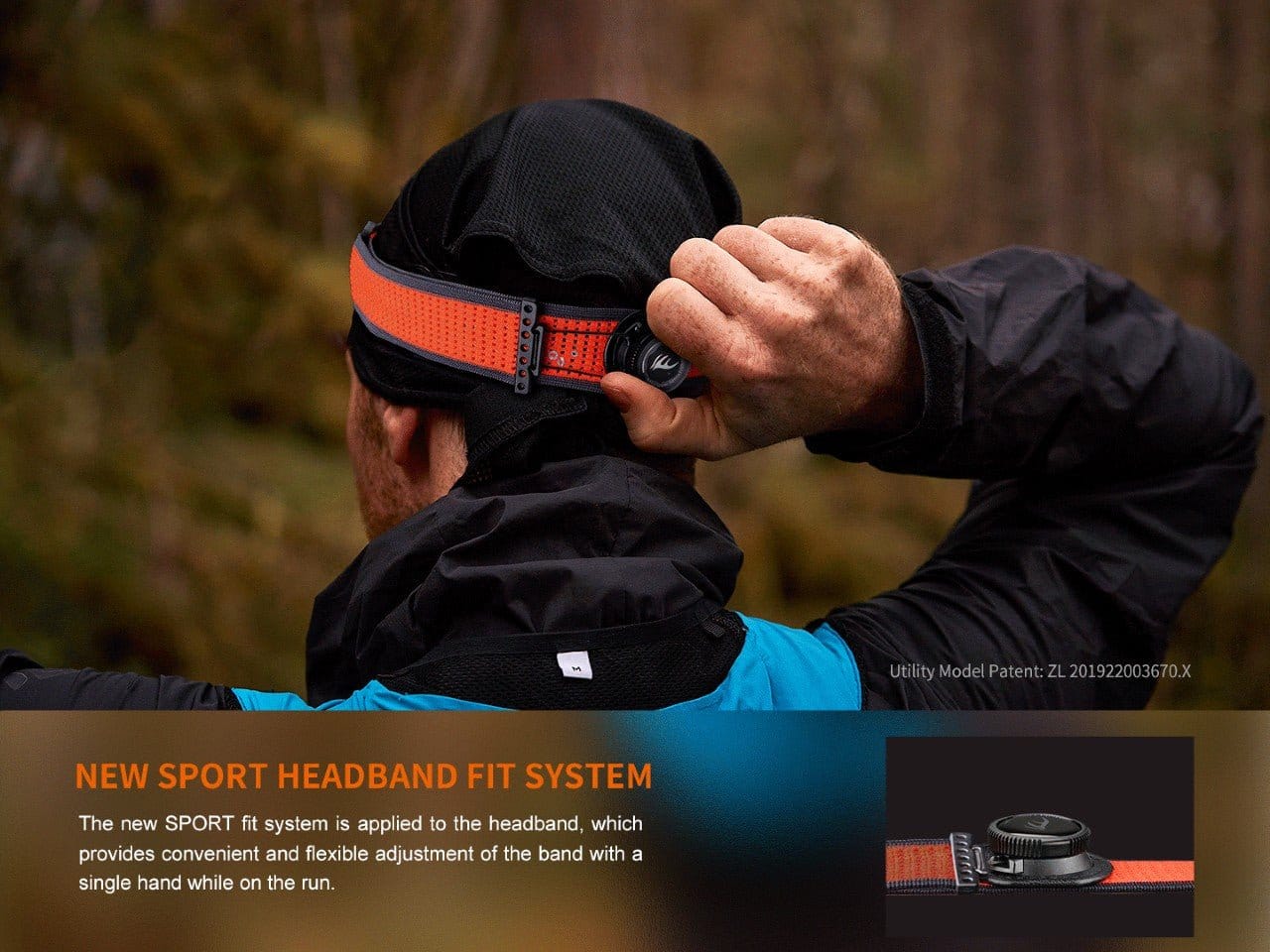 Fenix Store Headlamp Fenix HM65R-DT Trail Running LED Headlamp