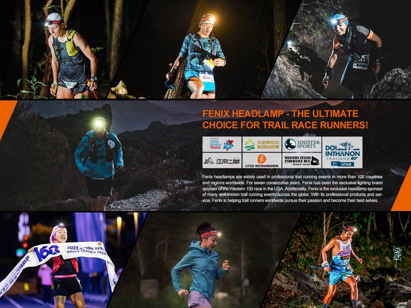 Fenix Store Headlamp Fenix HM65R-T V2 Rechargeable Lightweight Trail Running Headlamp