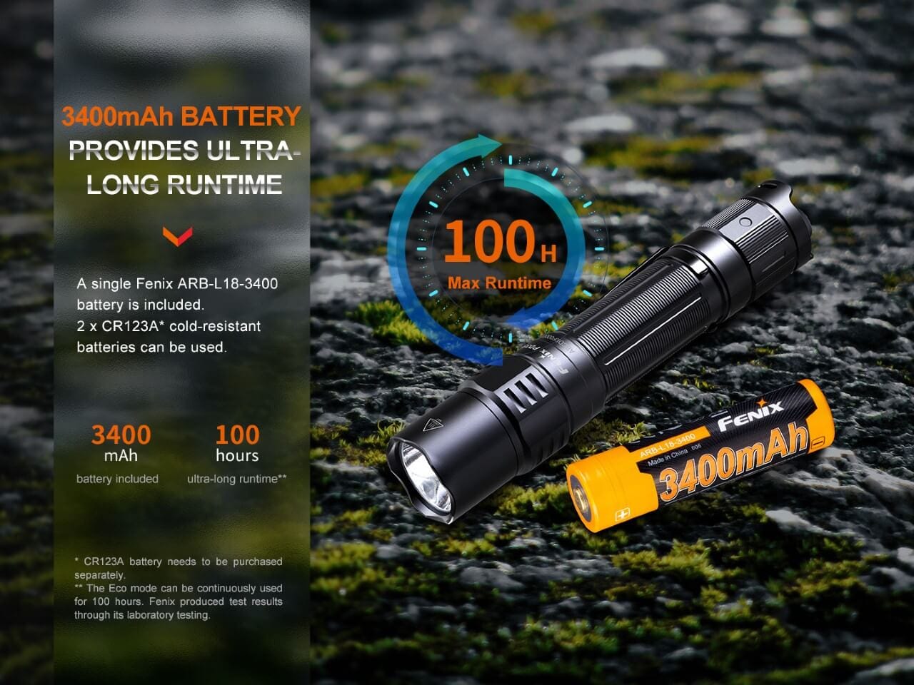 Fenix Store Rechargeable Flashlight Fenix PD35R Compact Rechargeable Tactical Flashlight