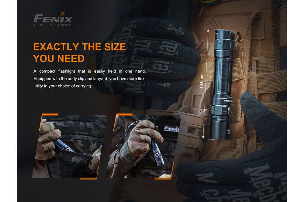 Fenix Store Tactical Flashlight Fenix PD35 V3.0 Everyday Carry Flashlight - 1700 Lumens