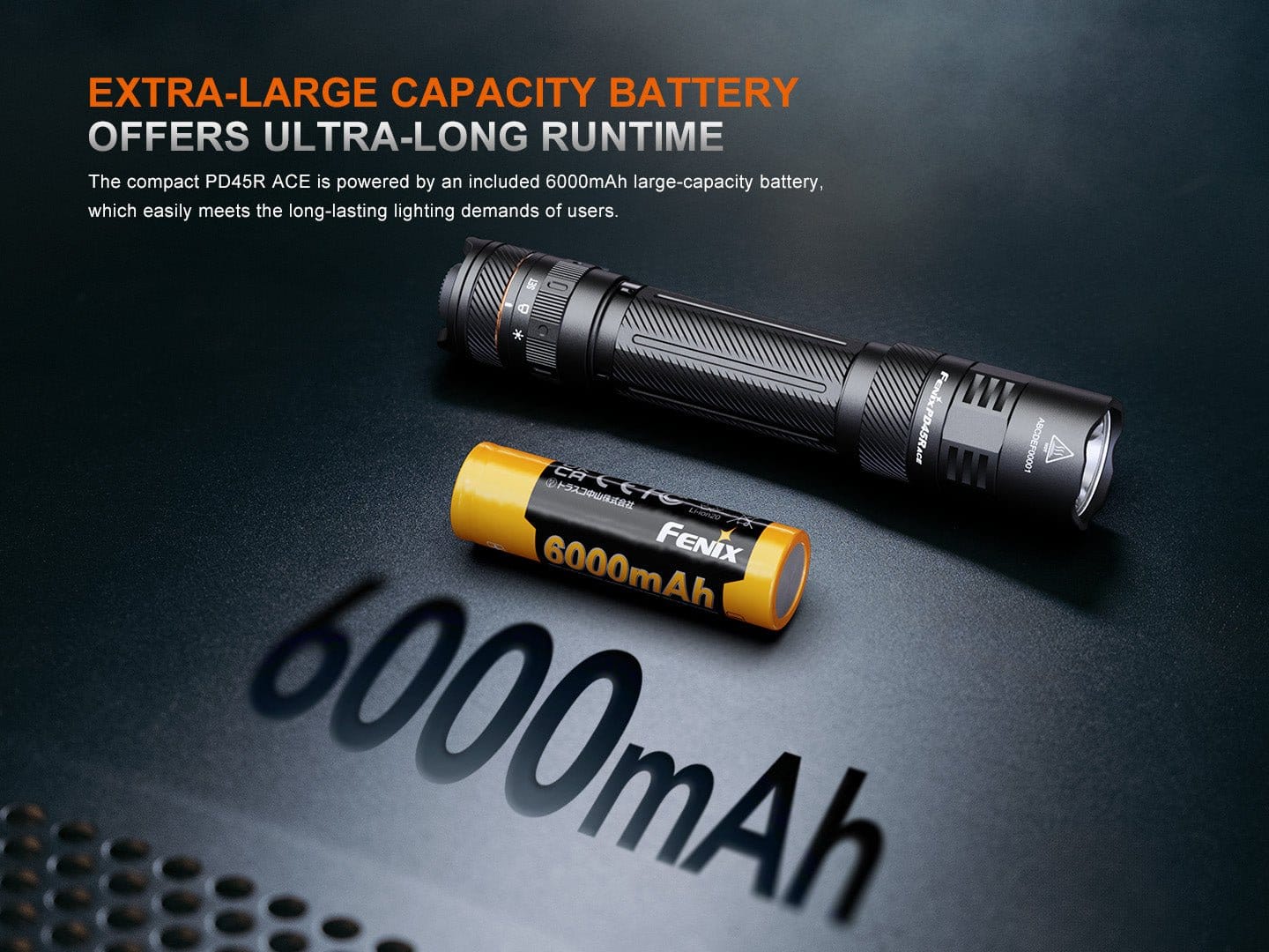 Fenix Store Tactical Flashlight Fenix PD45R ACE Multi-Mode Tactical Flashlight