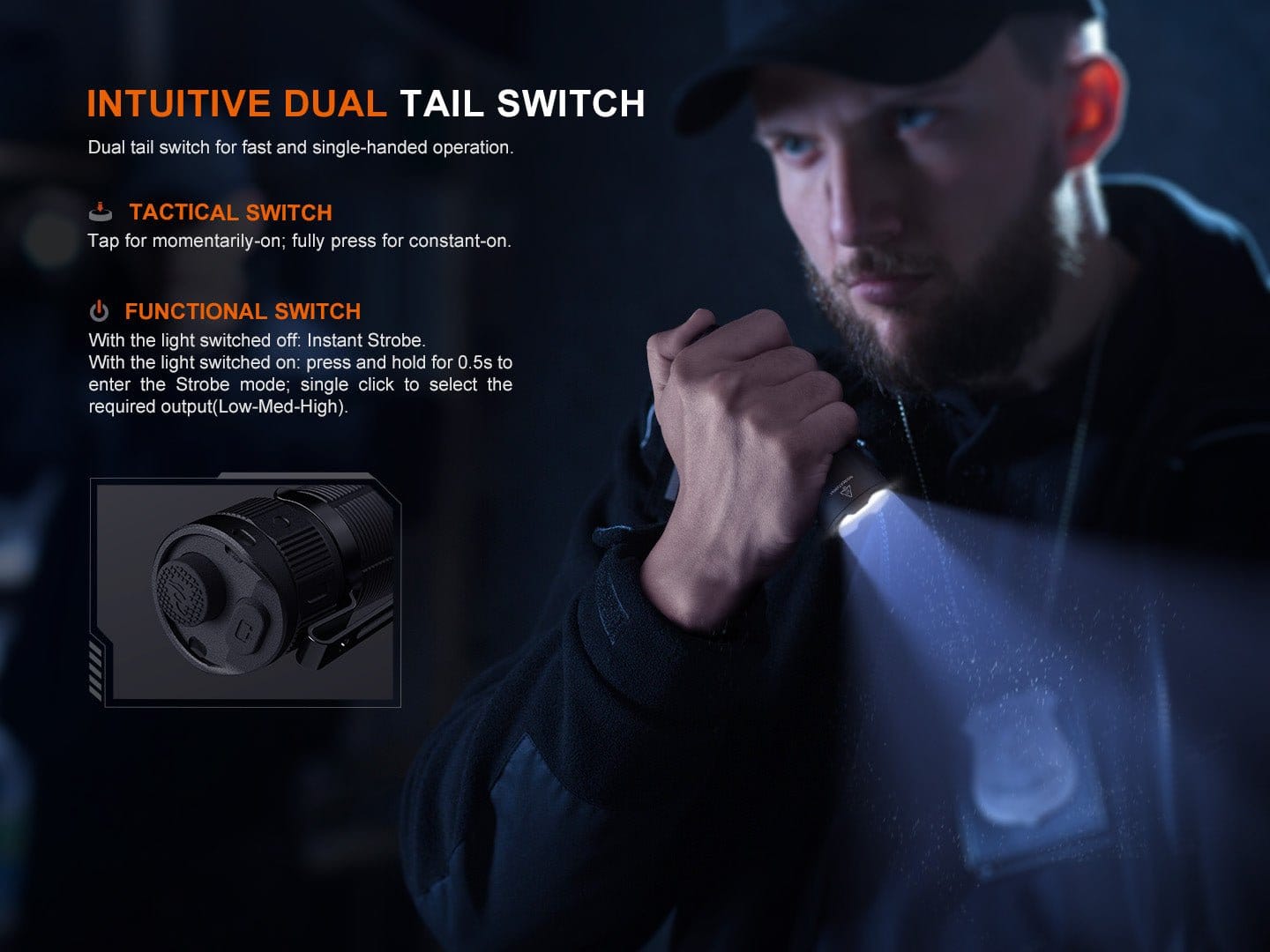 Fenix Store Tactical Flashlight Fenix TK05R Compact Tactical EDC Flashlight
