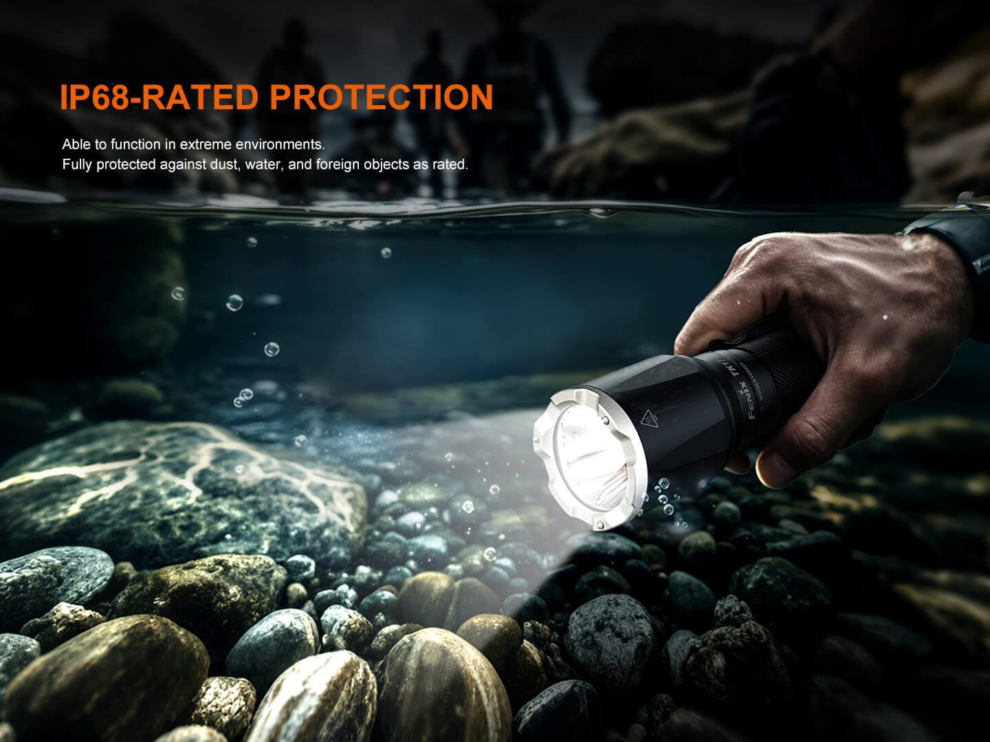 Fenix Store Tactical Flashlight Fenix TK17 Dual Switch Tactical Flashlight