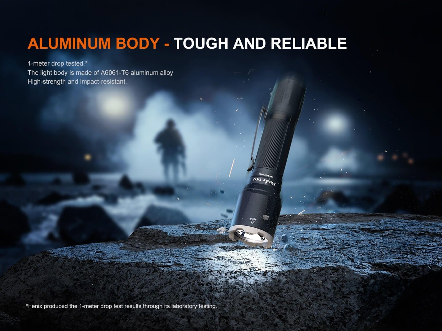 Fenix Store Tactical Flashlight Fenix TK17 Dual Switch Tactical Flashlight
