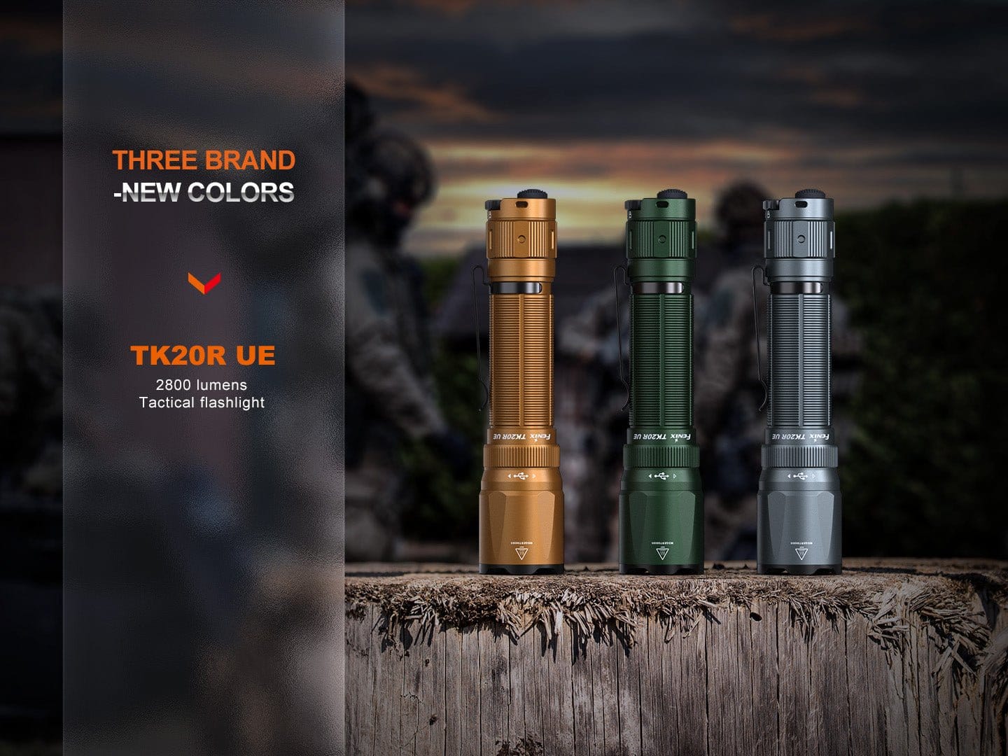 Fenix Store Tactical Flashlight Fenix TK20R UE Tactical LED Flashlight - 2800 Lumens