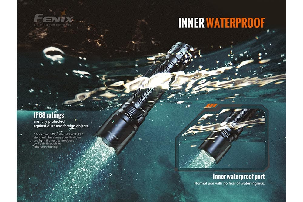 Fenix Store Tactical Flashlight Fenix TK20R V2.0 Rechargeable Flashlight | 3000 lumens