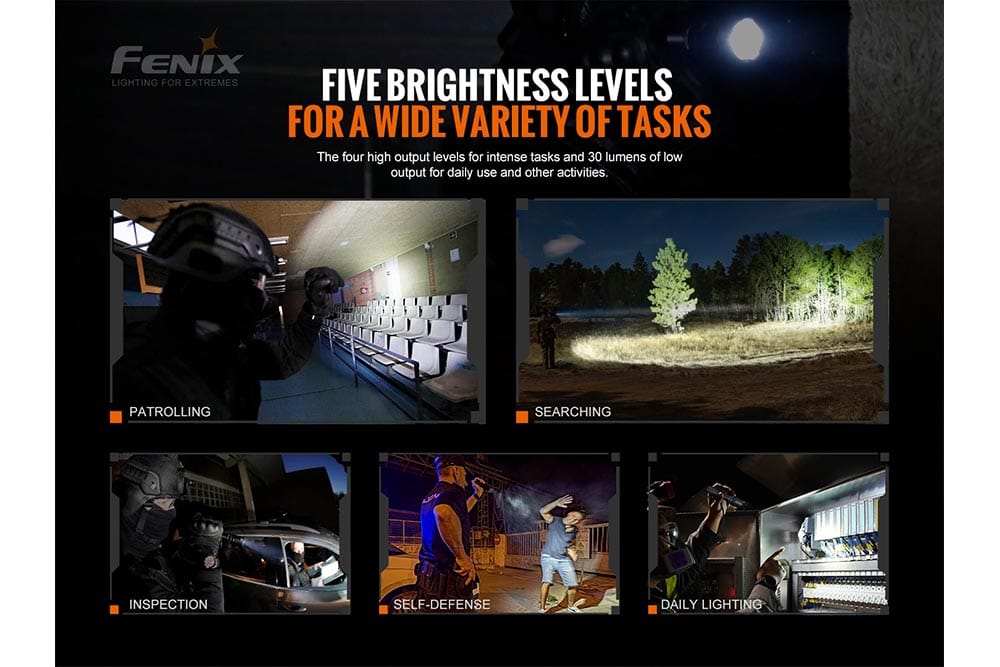 Fenix Store Tactical Flashlight Fenix TK20R V2.0 Rechargeable Flashlight | 3000 lumens