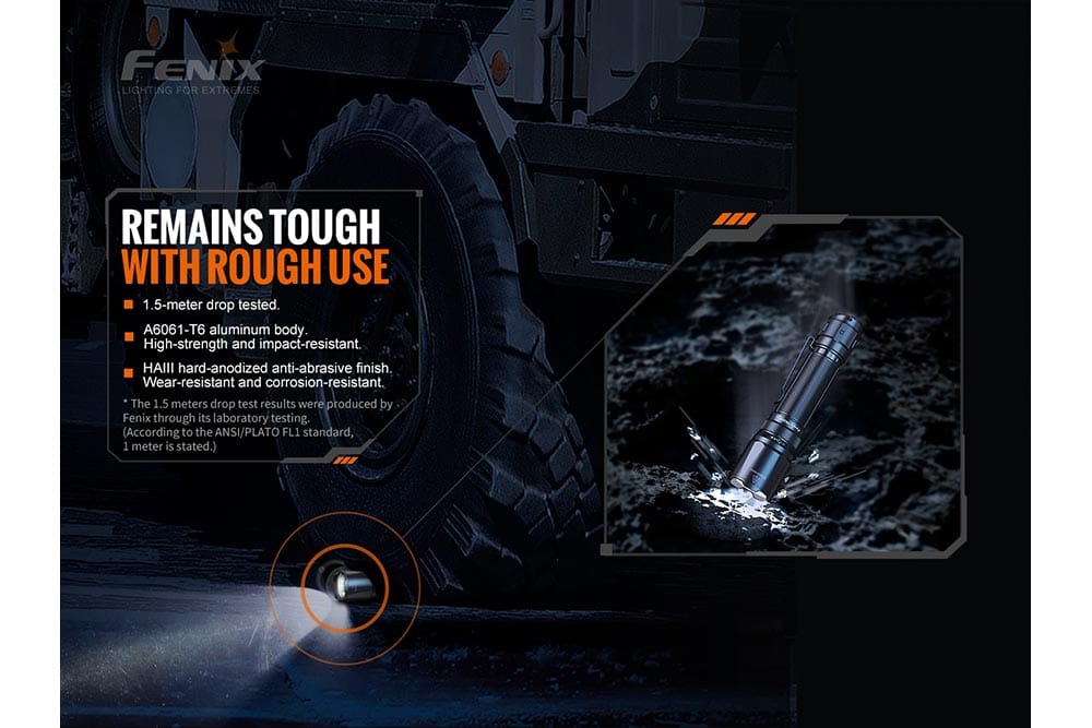 Fenix Store Tactical Flashlight Fenix TK20R V2.0 Rechargeable Flashlight | 3000 lumens