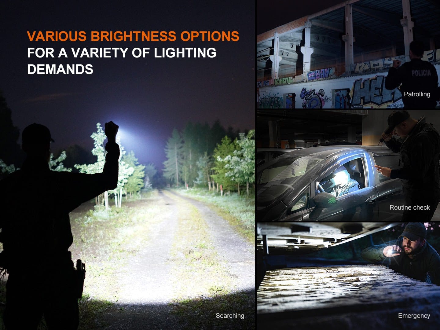 Fenix Store Tactical Flashlight Fenix TK22R Rechargeable Tactical & Duty Flashlight