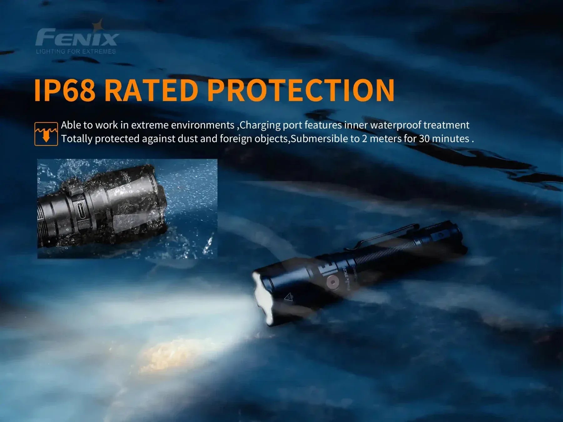 Fenix Store Tactical Flashlight Fenix TK26R Tactical LED Flashlight - 1500 Lumens