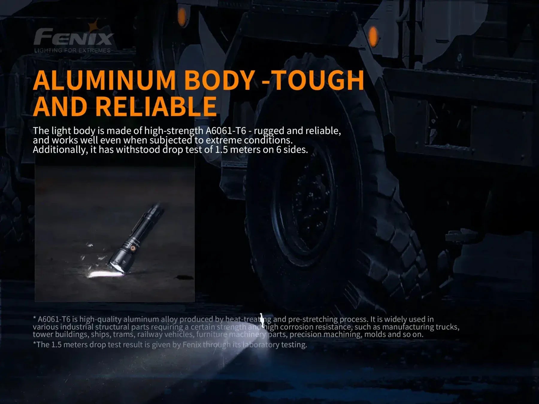 Fenix Store Tactical Flashlight Fenix TK26R Tactical LED Flashlight - 1500 Lumens
