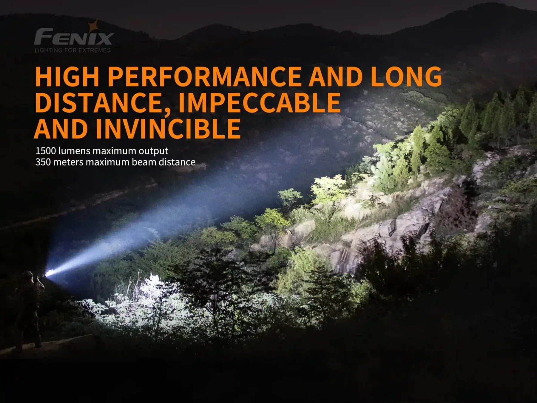 Fenix Store Tactical Flashlight Fenix TK26R Tactical LED Flashlight - 1500 Lumens