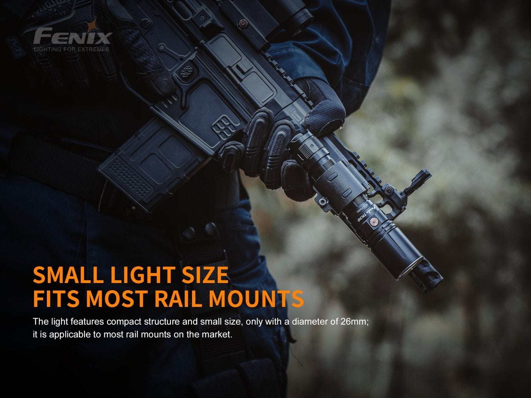 Fenix Store Tactical Flashlight Fenix TK30 White Laser LED Flashlight