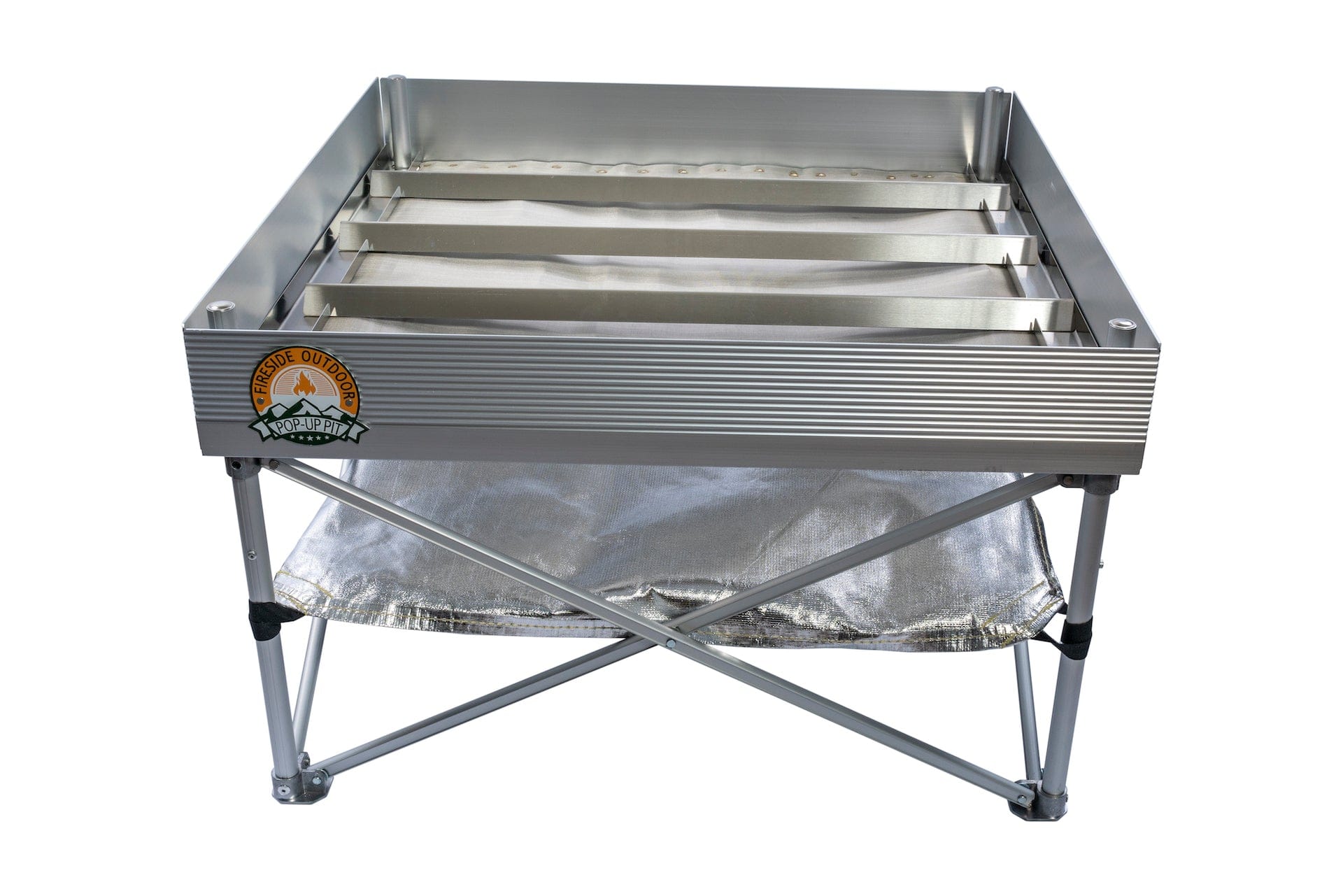 Fireside Outdoor Pop-Up Pit Accessories Dutch Oven Fire Table