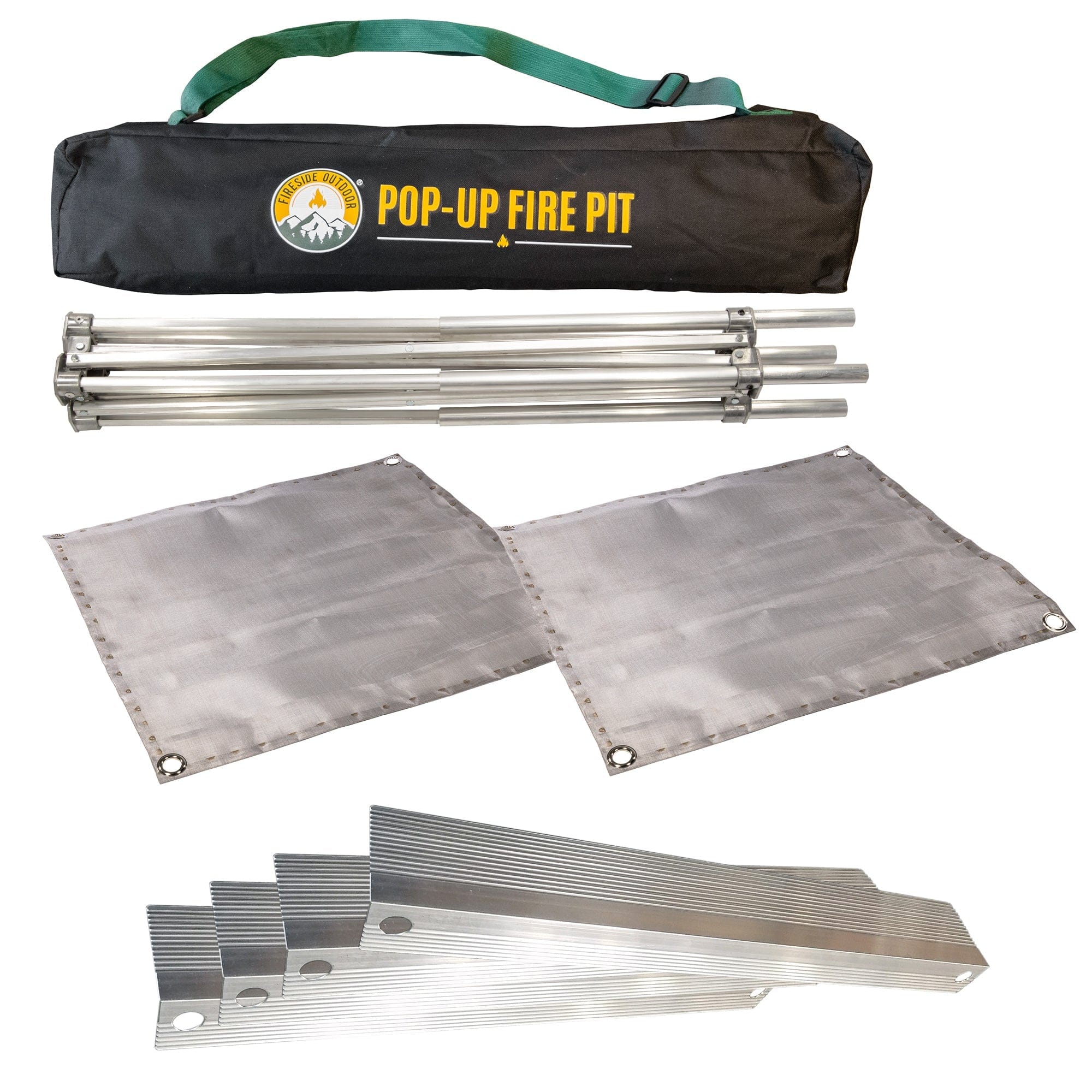 Fireside Outdoor Pop-Up Pit Accessories Pop-Up Fire Pit Base Kit