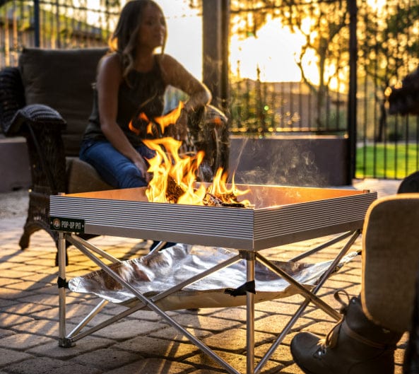 Fireside Outdoor Pop-Up Pit Accessories Pop-Up Fire Pit - Go Anywhere Kit