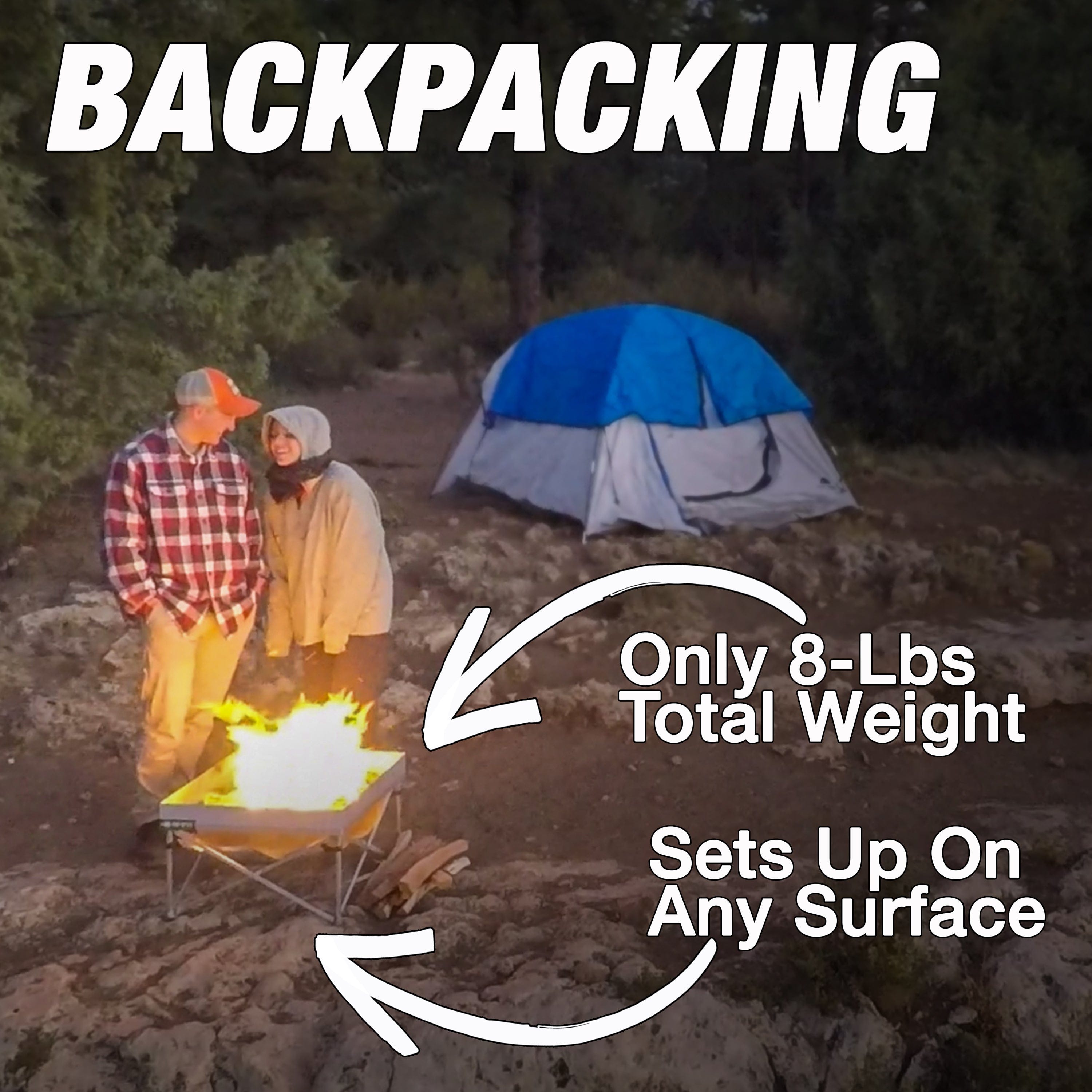 Fireside Outdoor Pop-Up Pit Accessories Pop-Up Fire Pit - Go Anywhere Kit