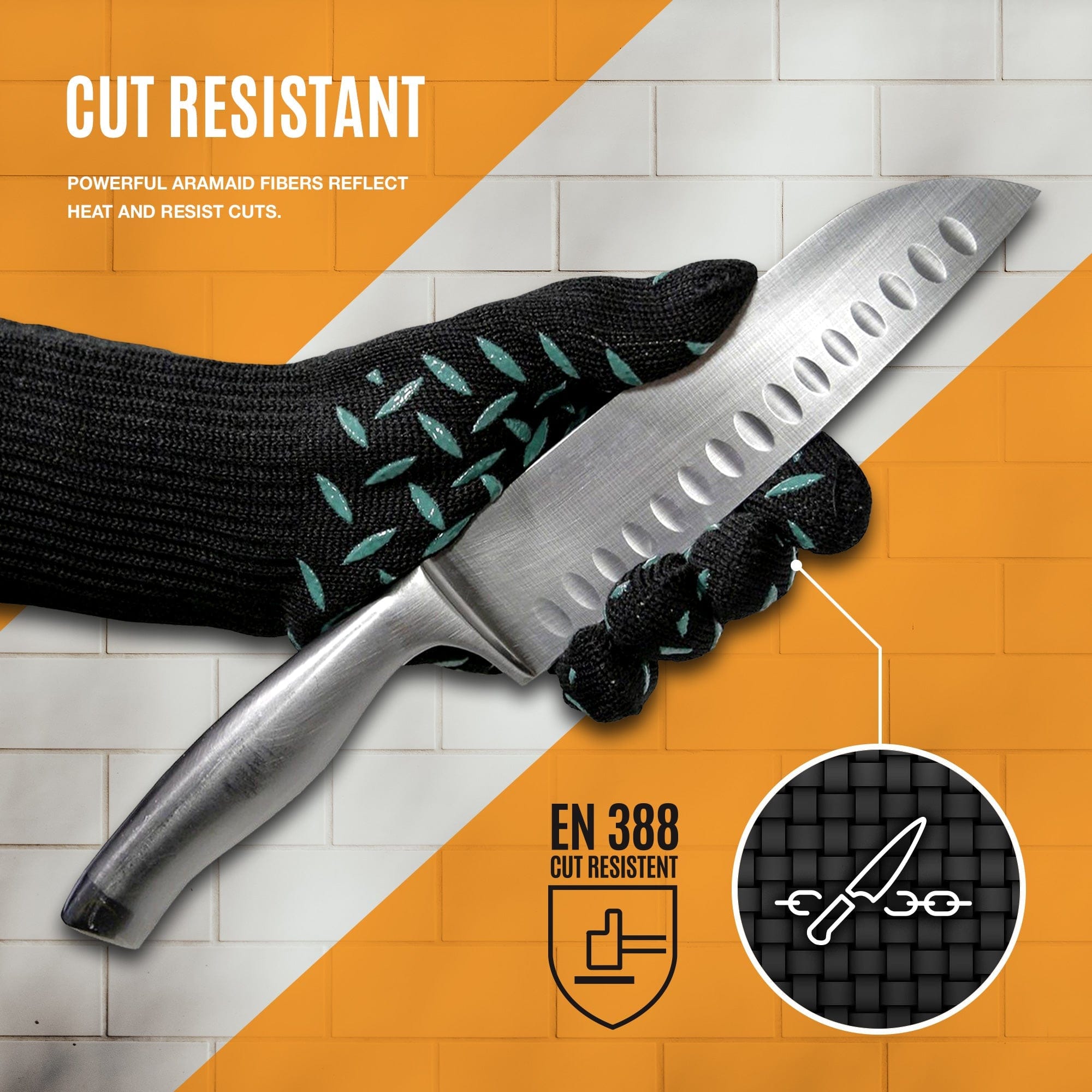 Fireside Outdoor Pop-Up Pit Accessories Thermal Gloves Thermal Protection Gloves