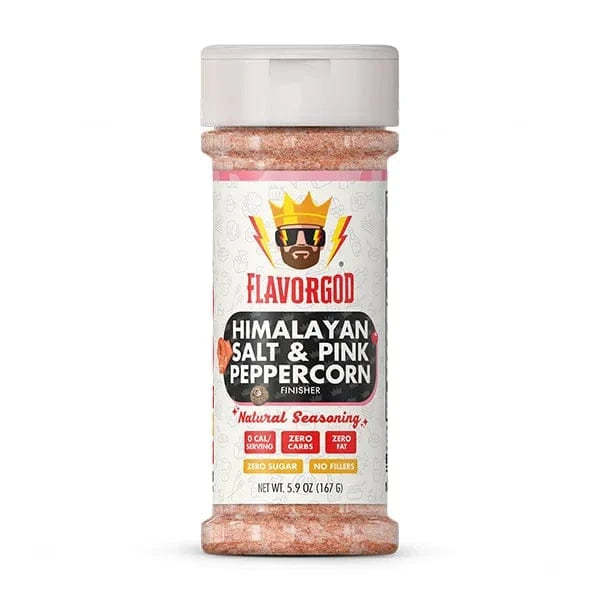 Flavor God BBQ Rubs & Seasonings Himalayan Salt & Pink Peppercorn Finisher