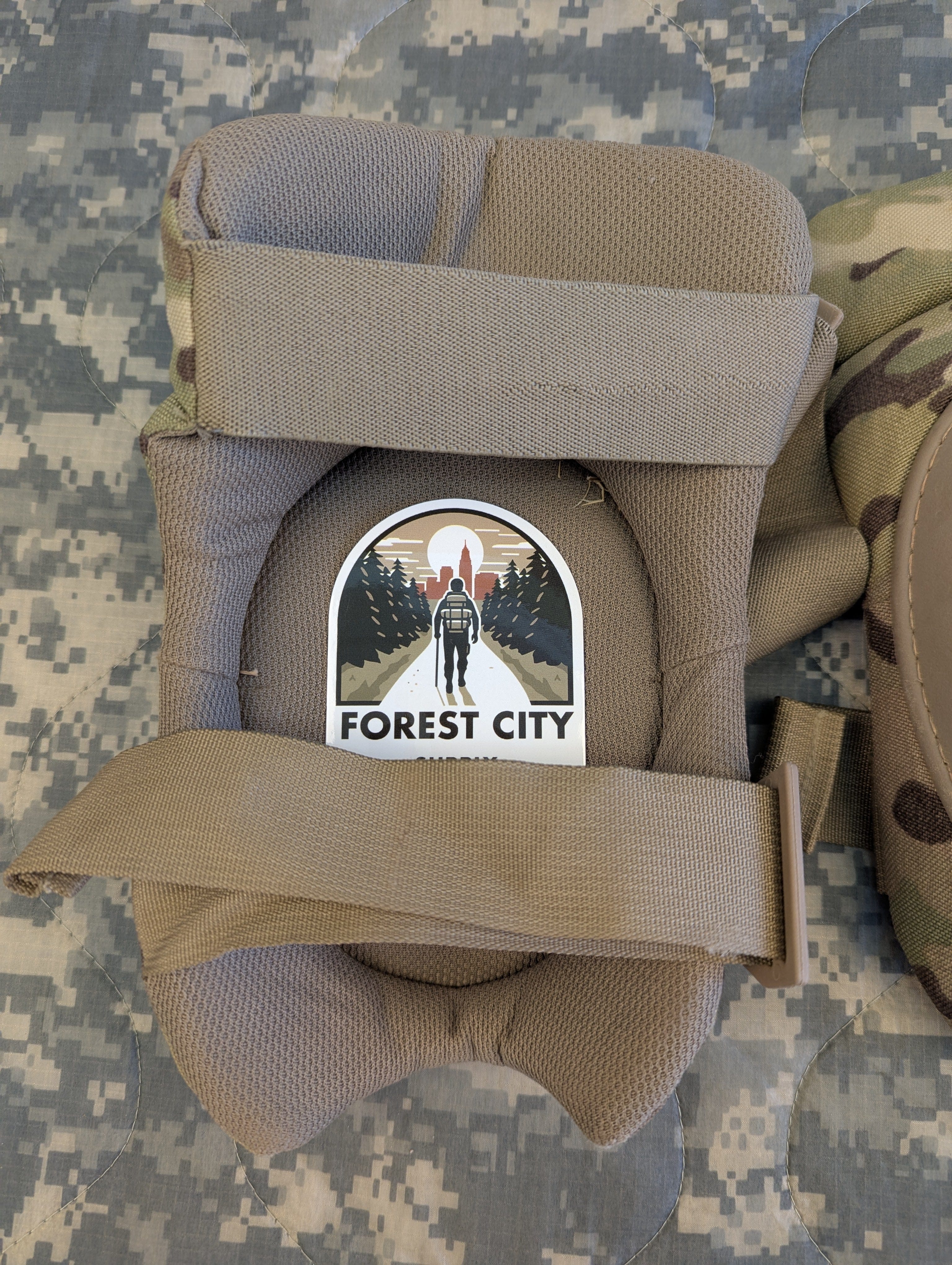 Forest City Supply Knee Pads Knee Pad Set - OCP