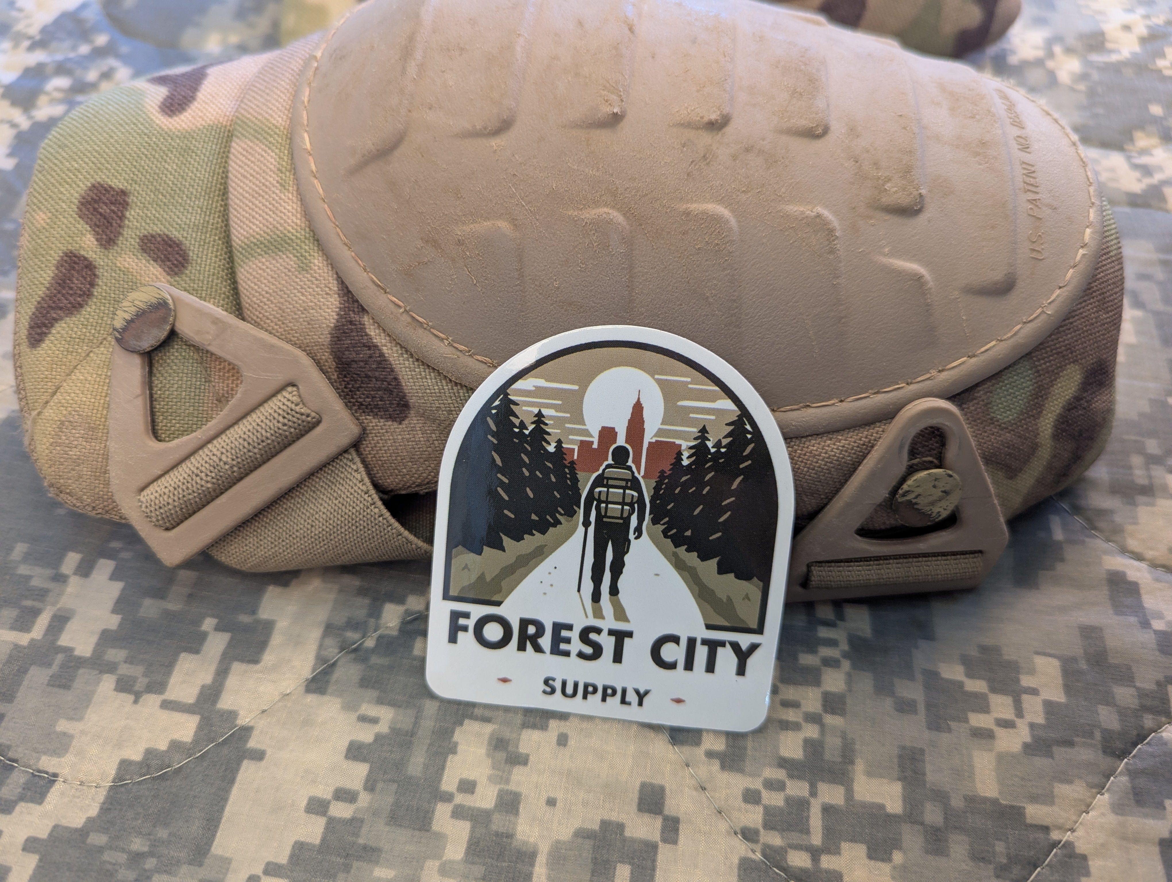 Forest City Supply Knee Pads Knee Pad Set - OCP