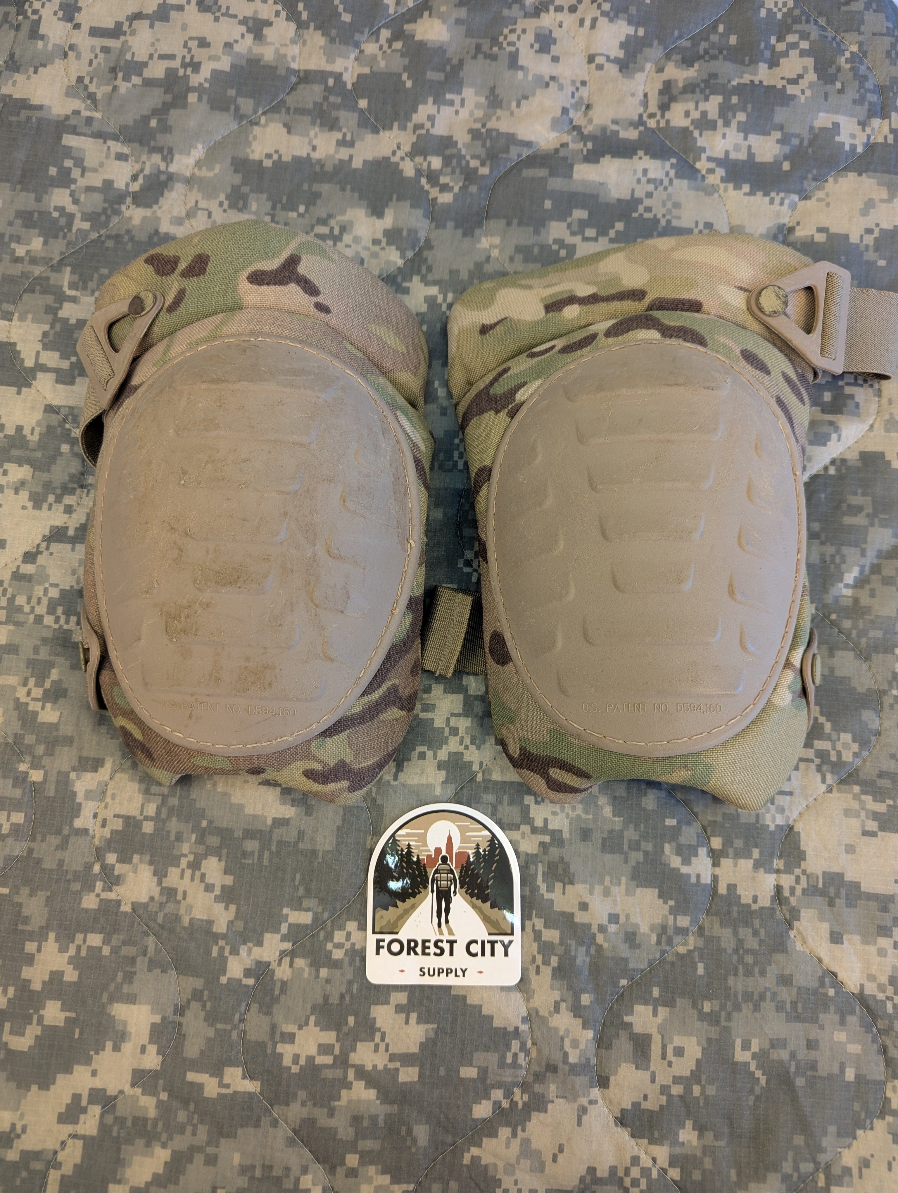 Forest City Supply Knee Pads Knee Pad Set - OCP