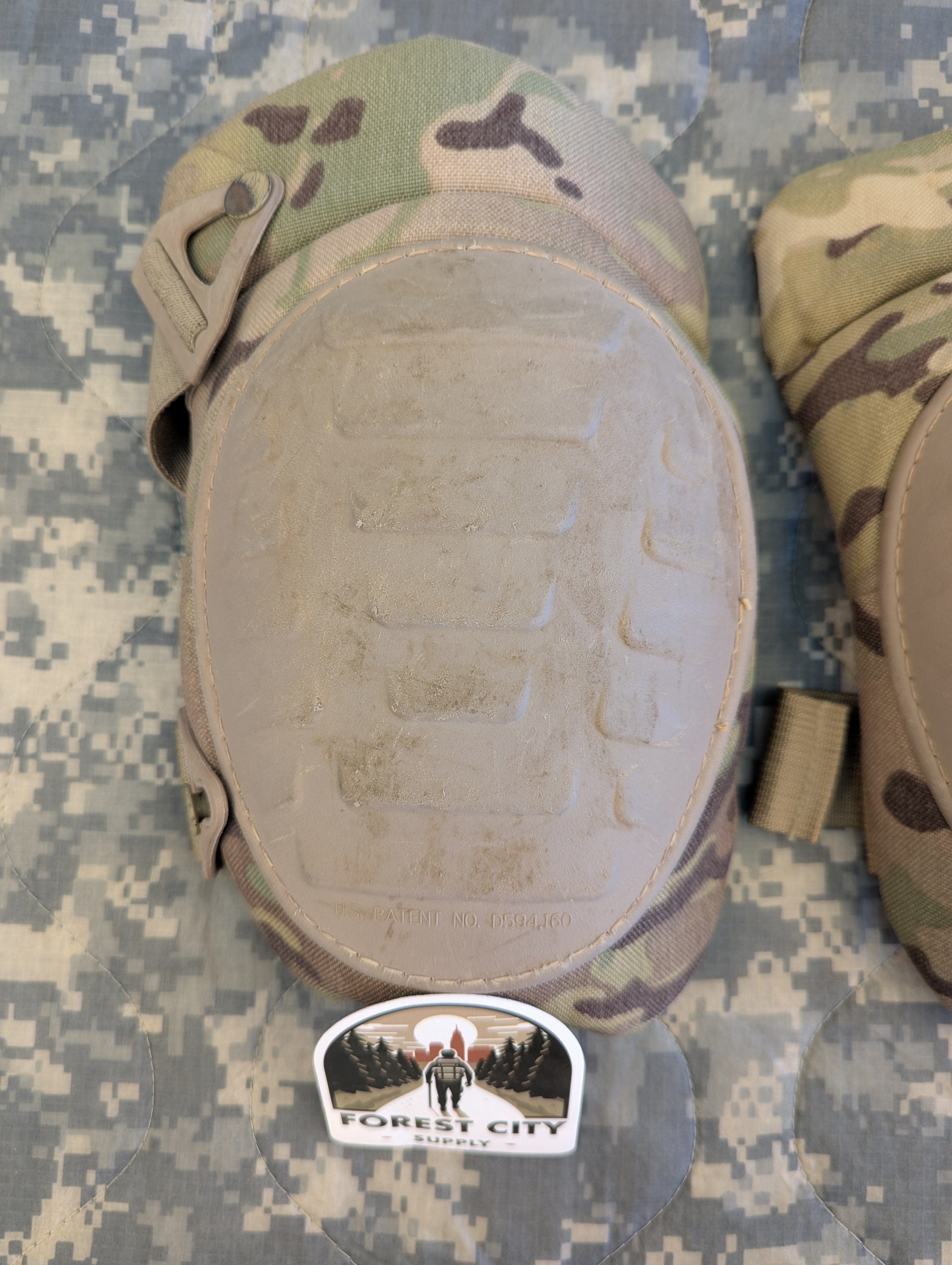 Forest City Supply Knee Pads Knee Pad Set - OCP