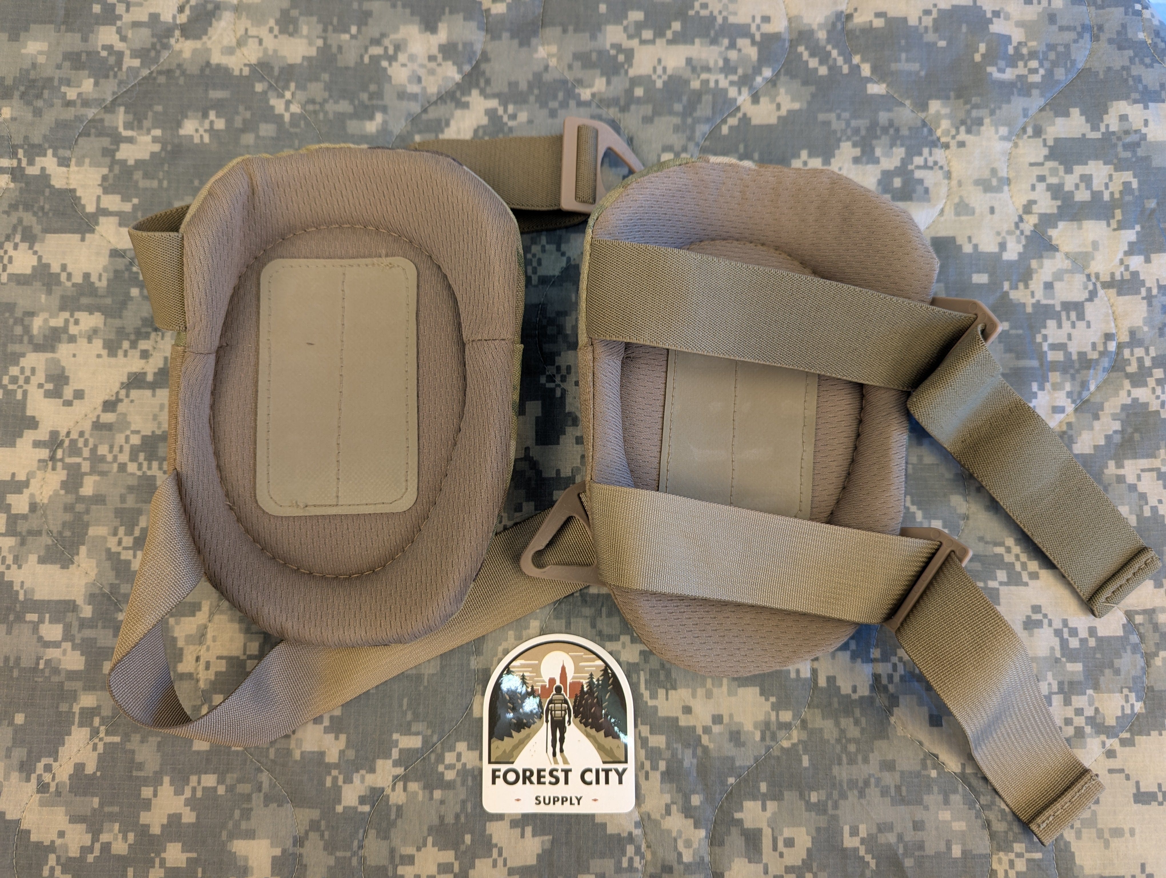 Forest City Supply Knee Pads Knee Pad Set - OCP