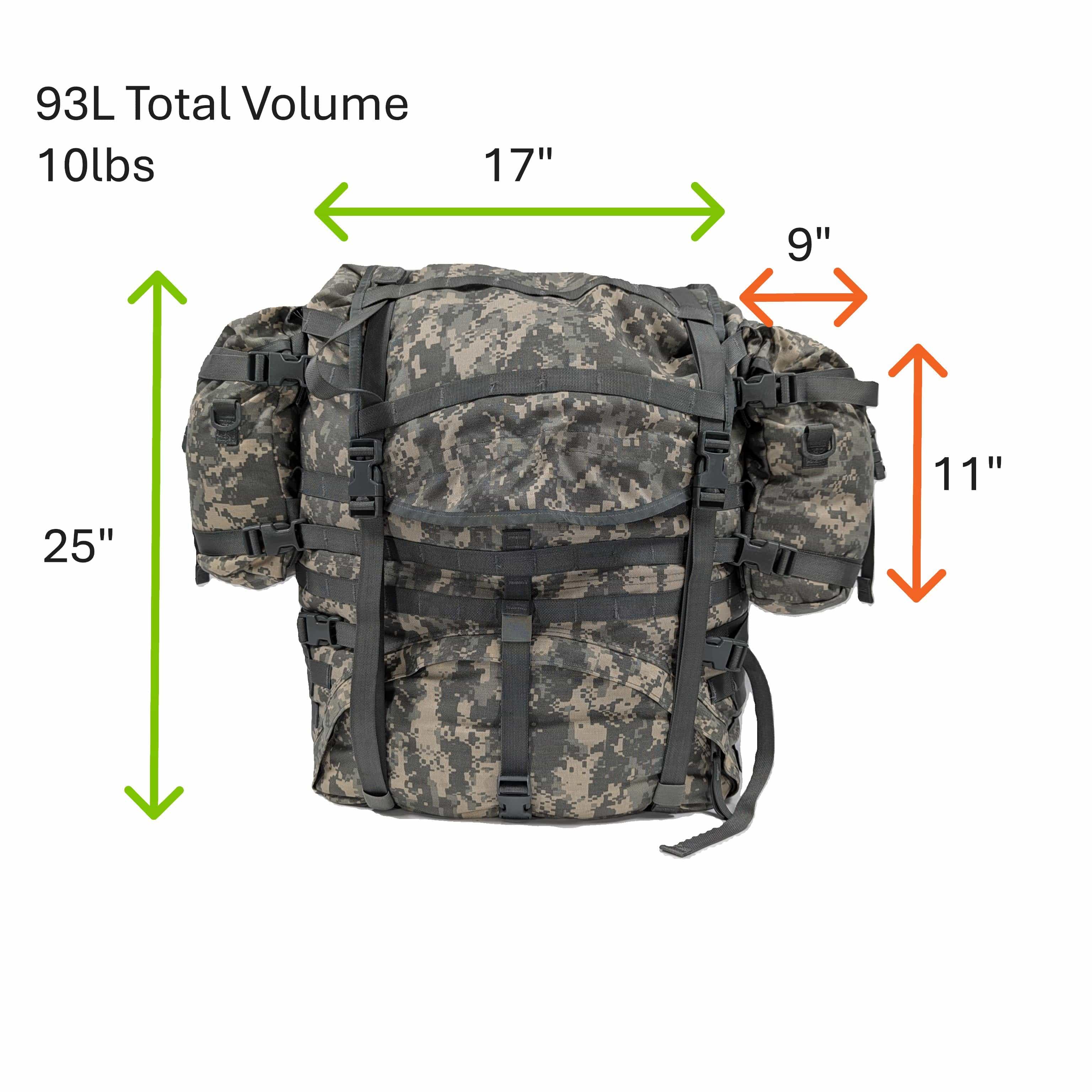 Forest City Supply Large Field Pack Large Field Pack - ACU