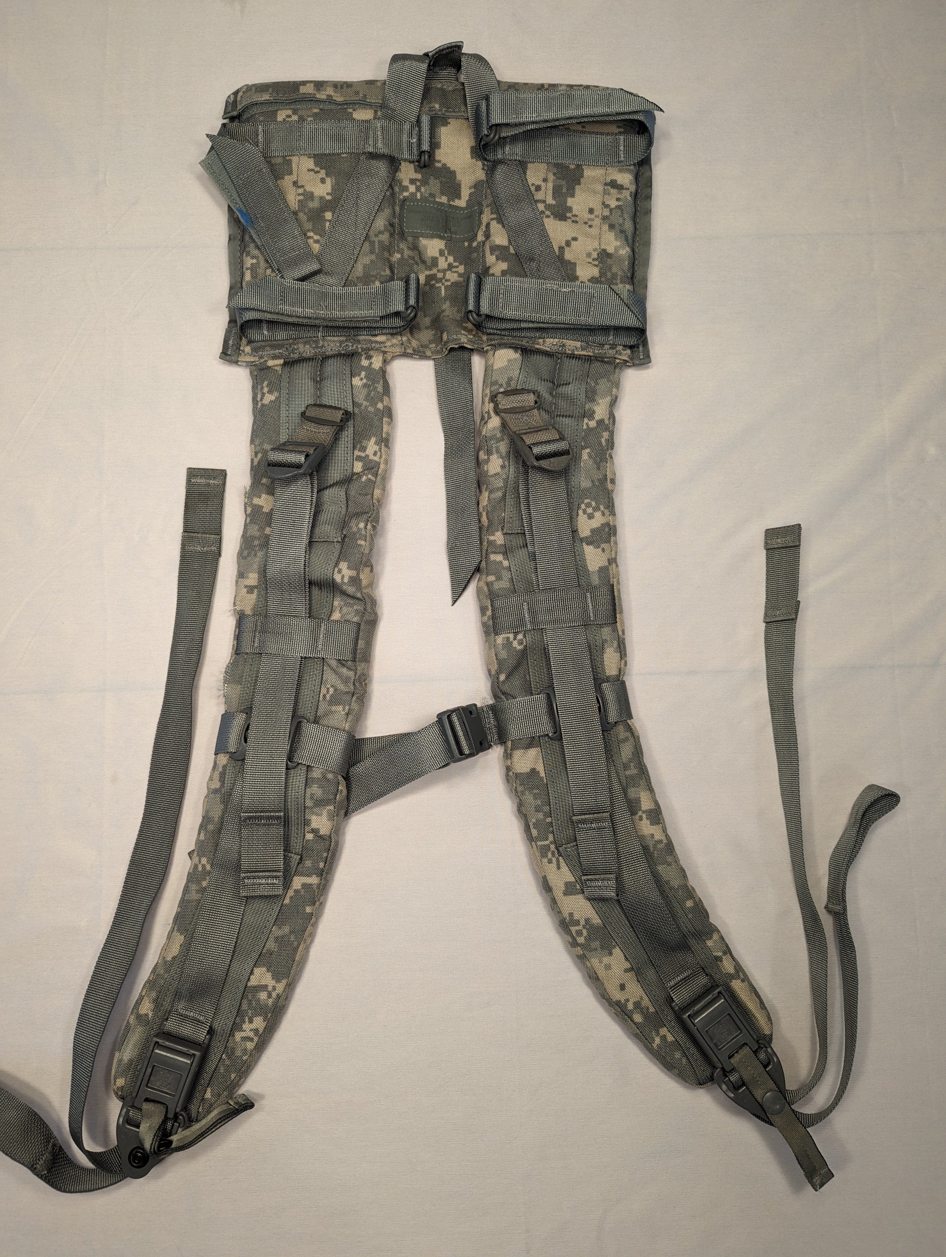 Forest City Supply MOLLE II Accessory Enhanced Frame Shoulder Straps - ACU