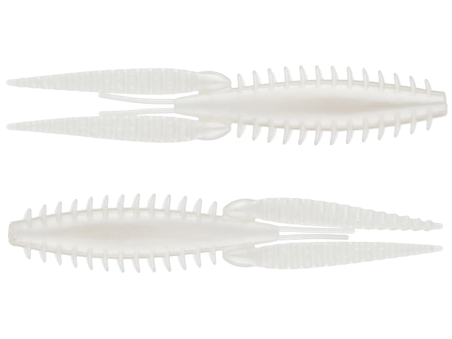 G-Ratt Baits Fishing Lure PEARL WHITE / 3" - 8pk Dixie Flip