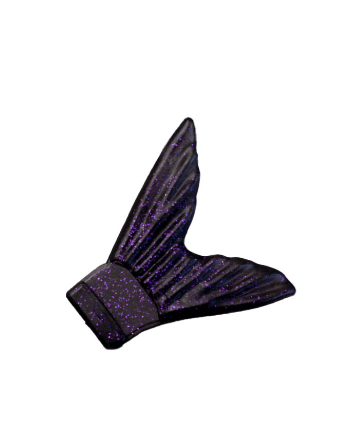 G-Ratt Baits Fishing Lure PURPLE SMOKE Pistol Pete Replacement Tails