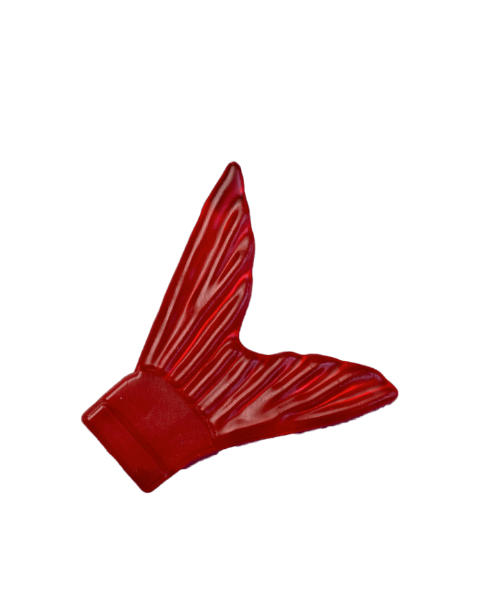 G-Ratt Baits Fishing Lure RED Pistol Pete Replacement Tails