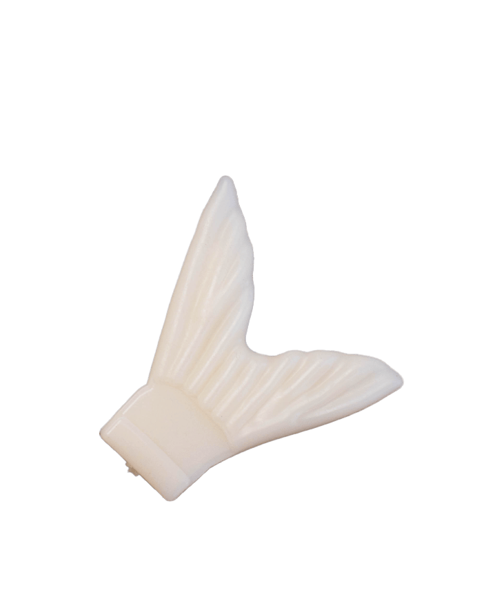 G-Ratt Baits Fishing Lure WHITE Poppa Pete Replacement Tails