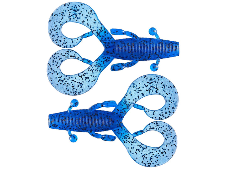 Gary Yamamoto Craws & Creatures Blue W/Large Black Flakes Cowboy