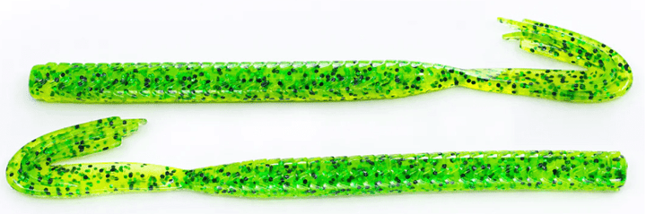 Googan Baits Baits Chartreuse Pepper Green Flec Googan Blazin Worm